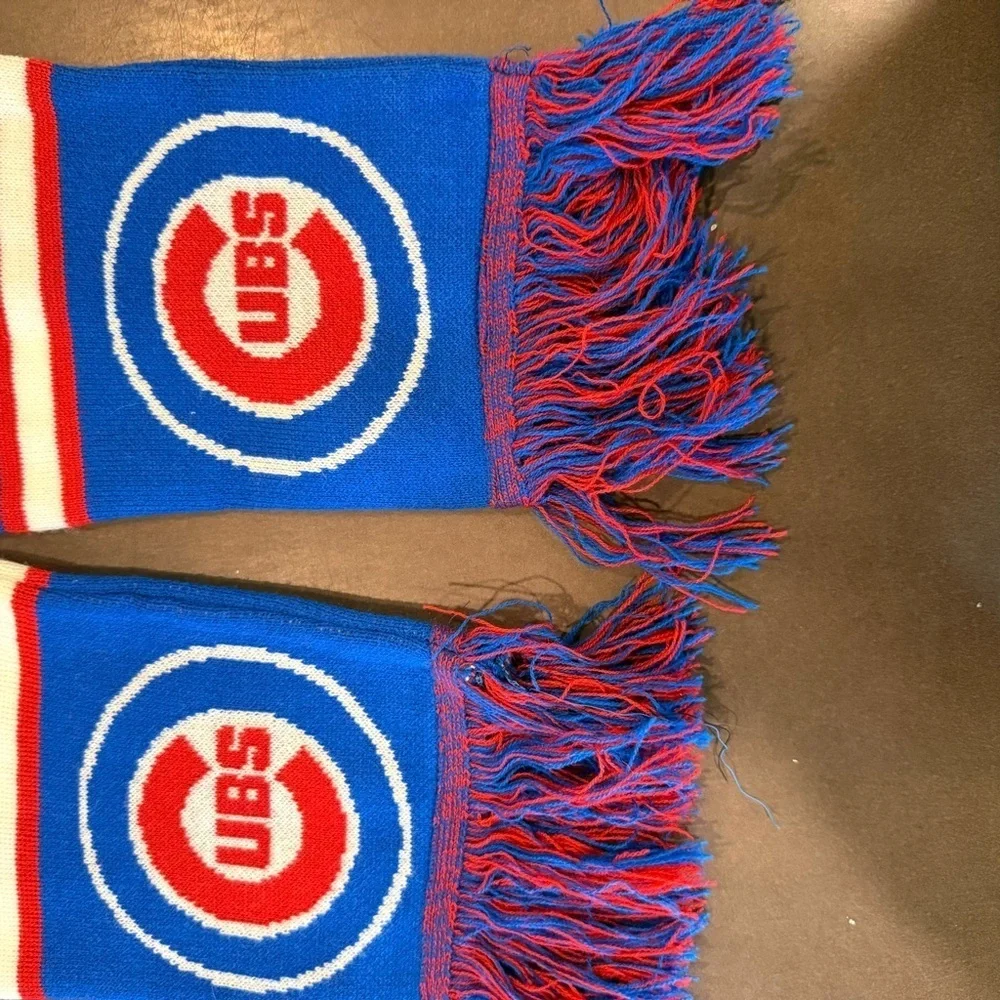 Chicago Cubs Blue Scarf